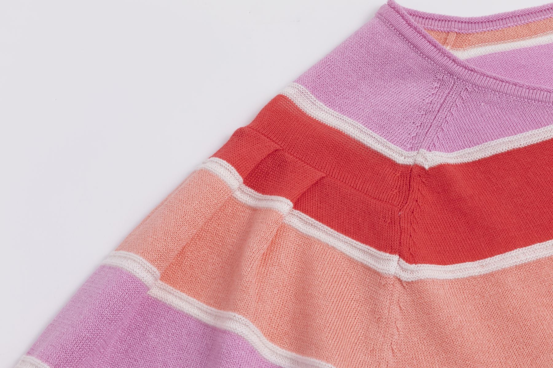 Striped sweater SWEET PINK