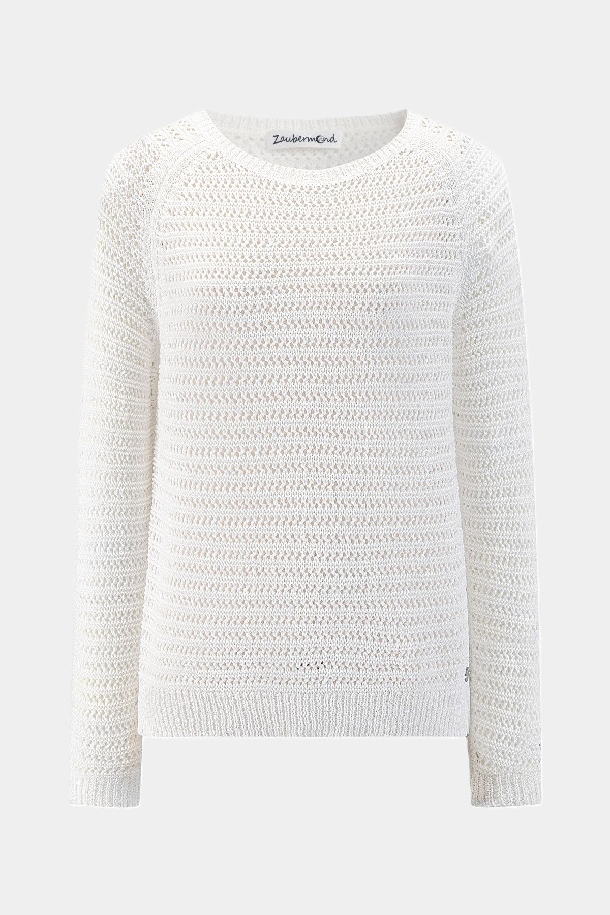 Crochet Sweater WHITE