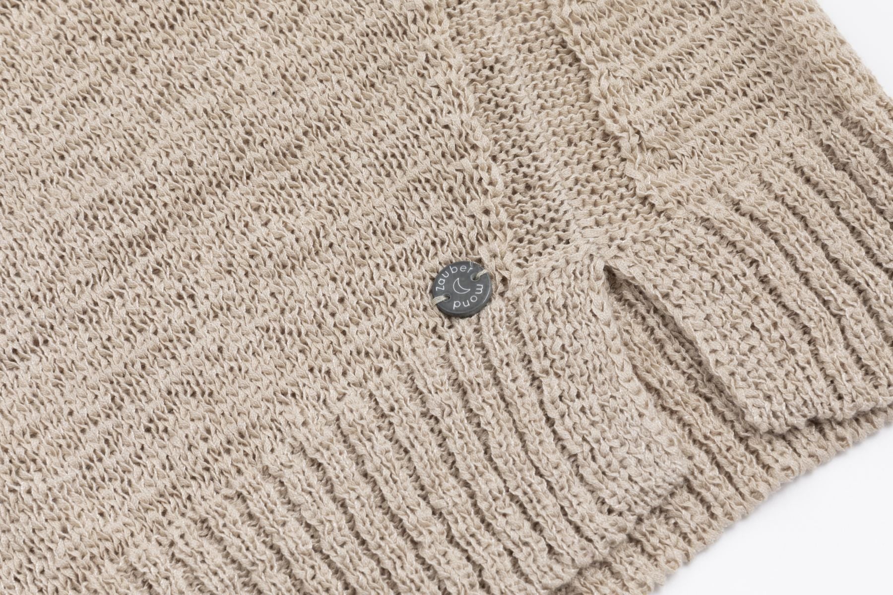 Strickpullover mit V-Ausschnitt KIESEL