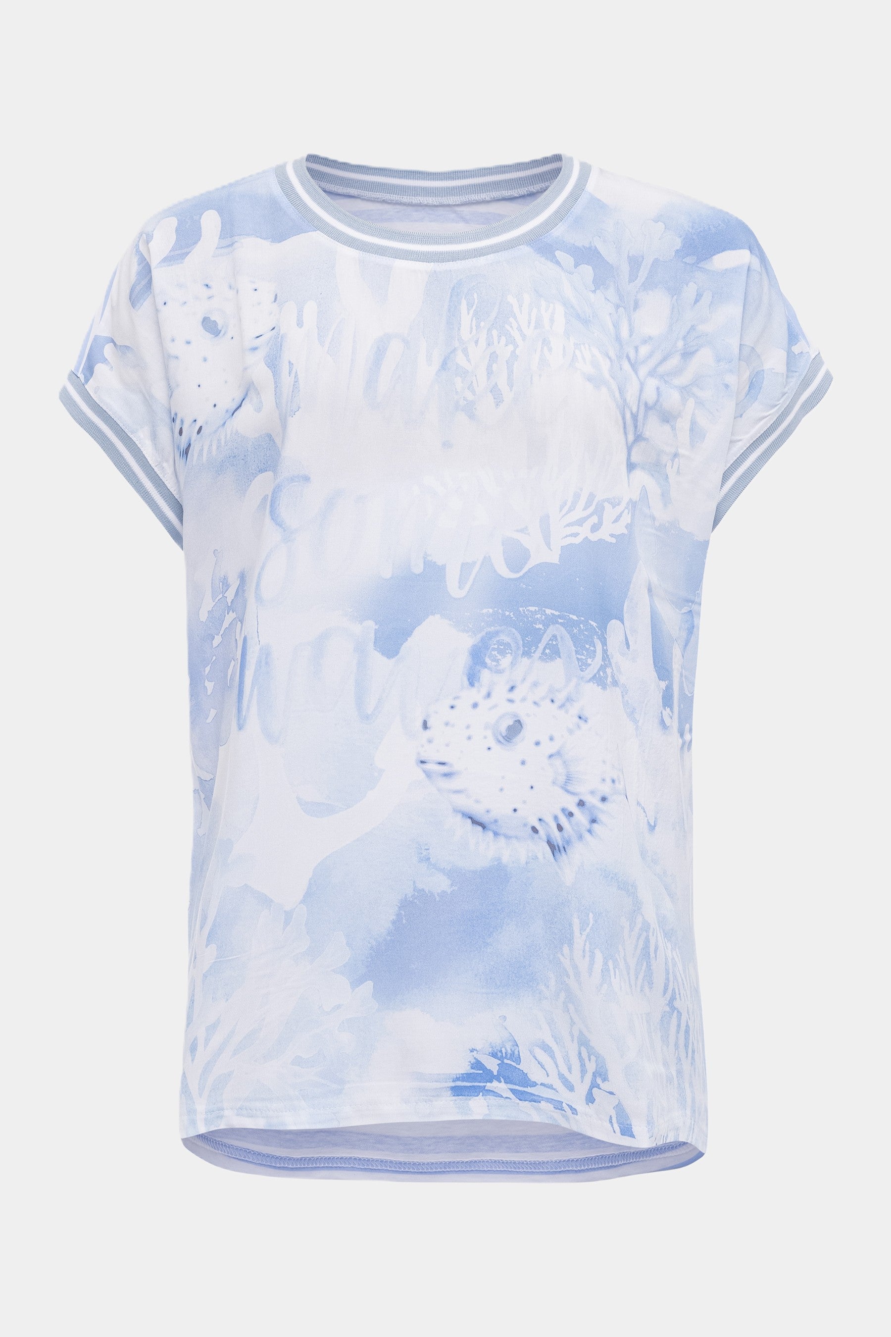 T-Shirt mit Ocean Print CLOUD