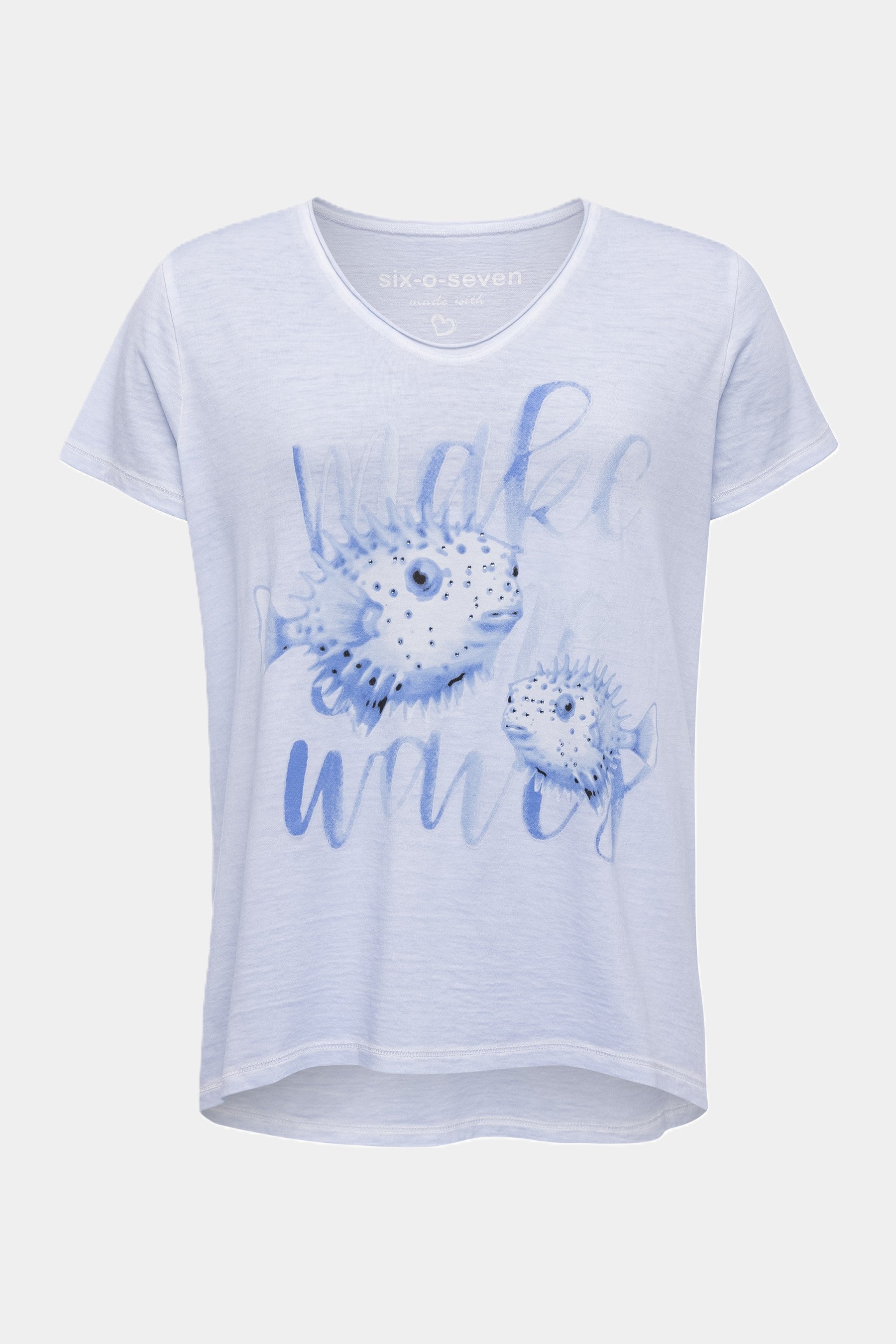 T-Shirt mit maritimem Print CLOUD