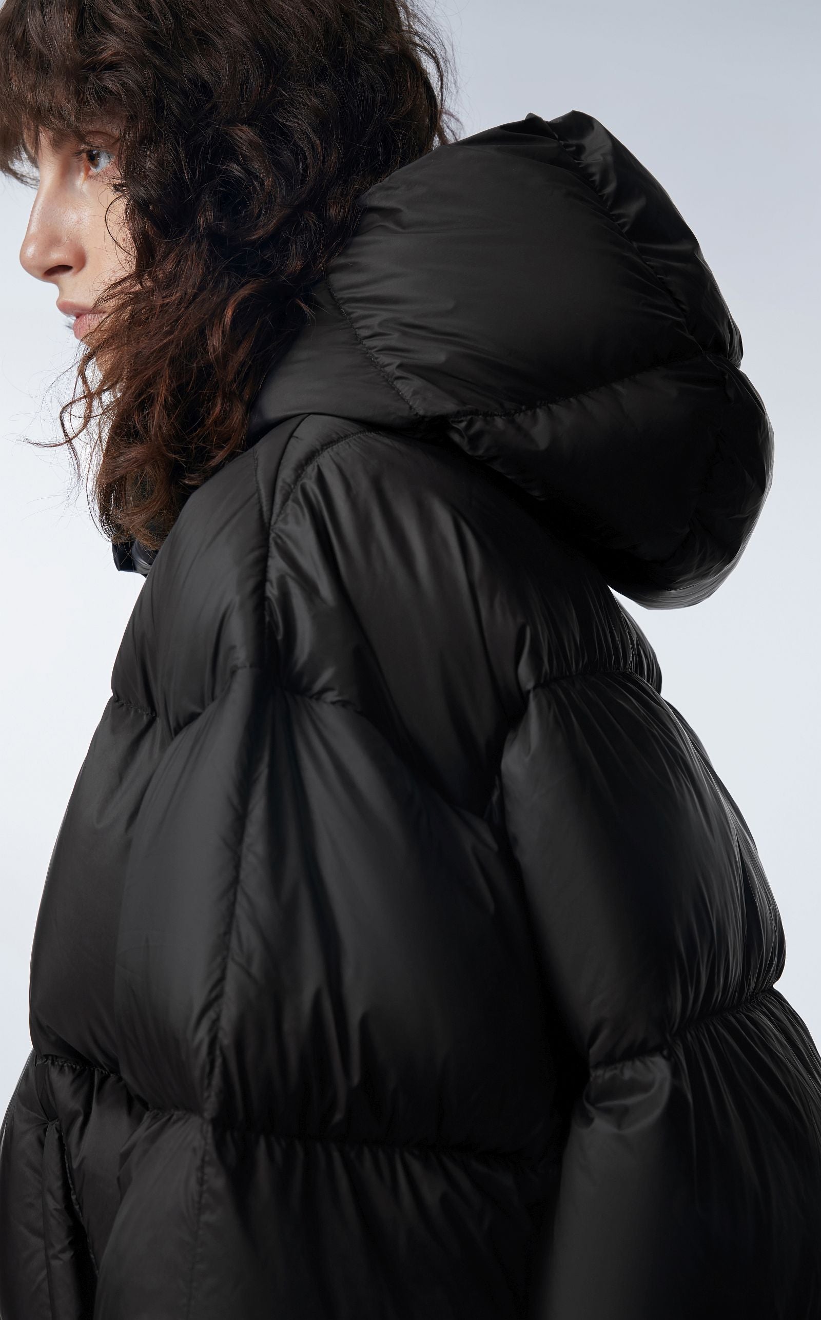 Down jacket BLACK