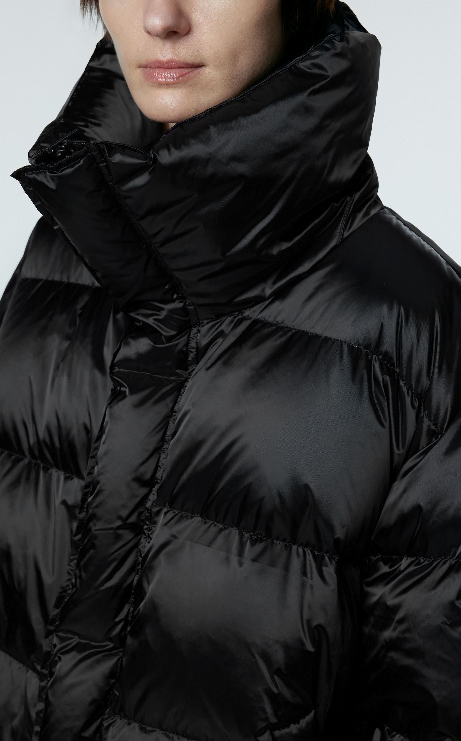 Down jacket BLACK